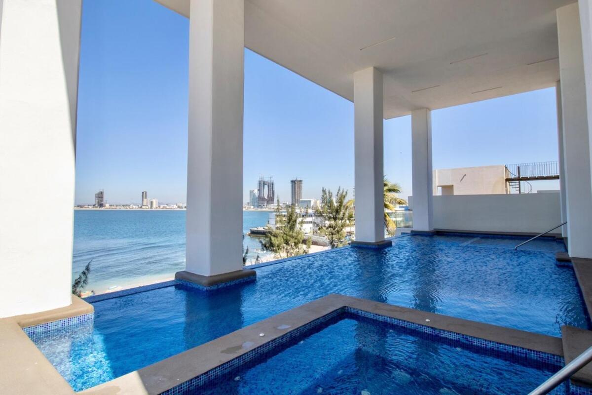 Apartamento Departamento Frente A La Playa Pinitos Mazatlán